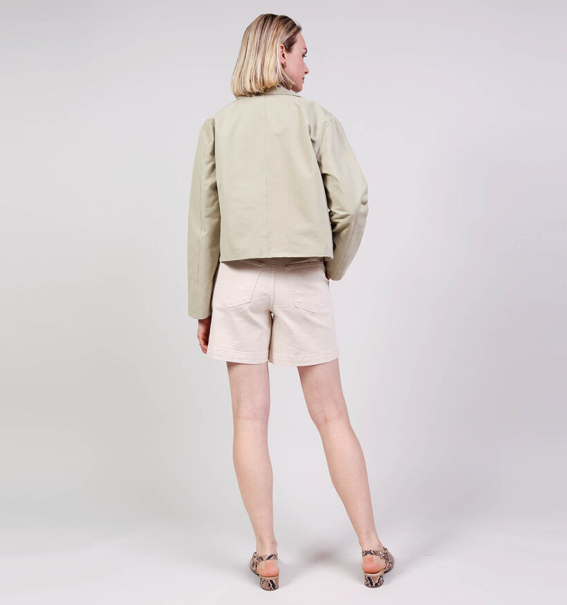 JDY Sienna Elm Manteau en Vert pour femmes (370057)