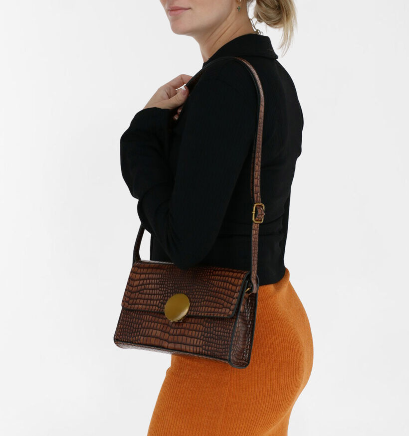 Tamaris Beate Bruine Crossbody Tas in kunstleer (280611)