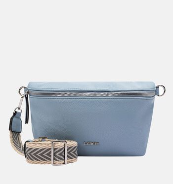 Sac porté croisé bleu