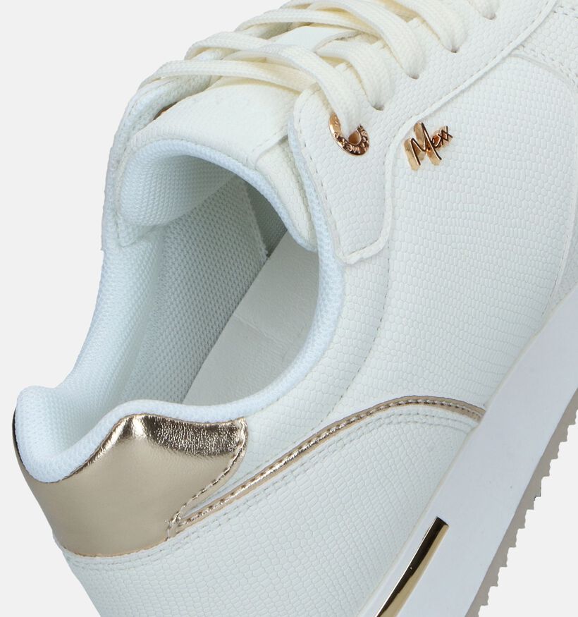 Mexx Eke Witte Sneakers voor dames (337730) - geschikt voor steunzolen
