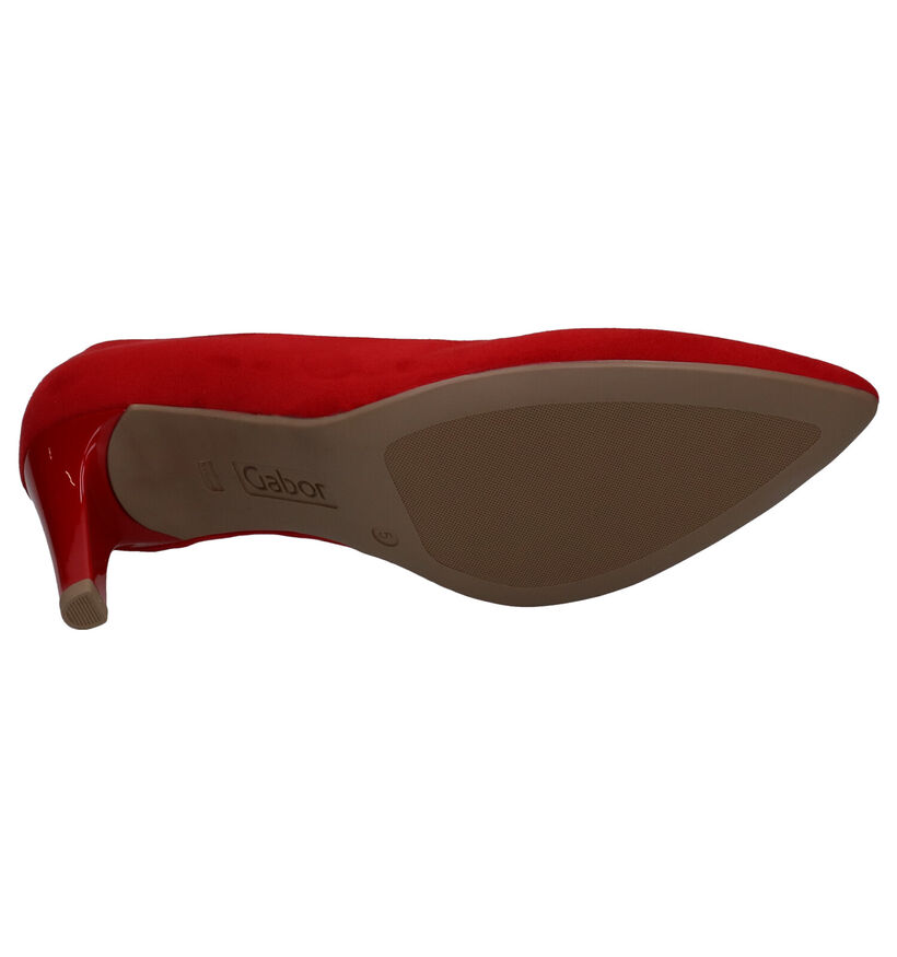 Gabor Soft & Smart Rode Pumps in stof (271512)