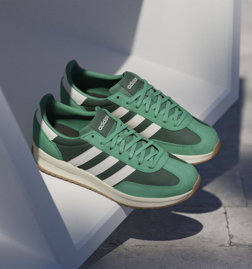 adidas Run 70s 2.0 Groene Sneakers voor jongens, heren (350190)