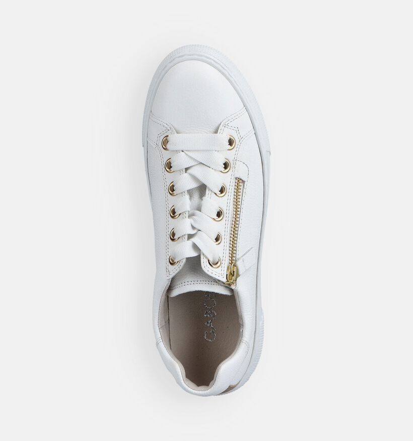 Gabor Witte Sneakers voor dames (368362) - geschikt voor steunzolen