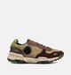 Satorisan Chacrona Premium Chaussures plates en Marron/Vert pour hommes (361963) - pour semelles orthopédiques