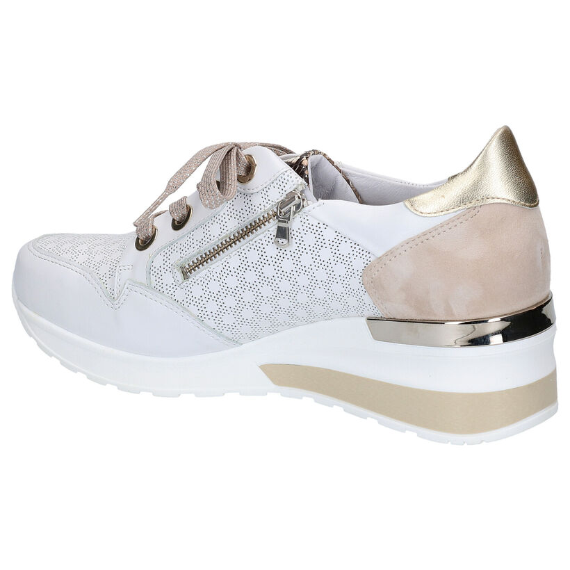 Softwaves Chaussures à lacets en Blanc en cuir (275379)