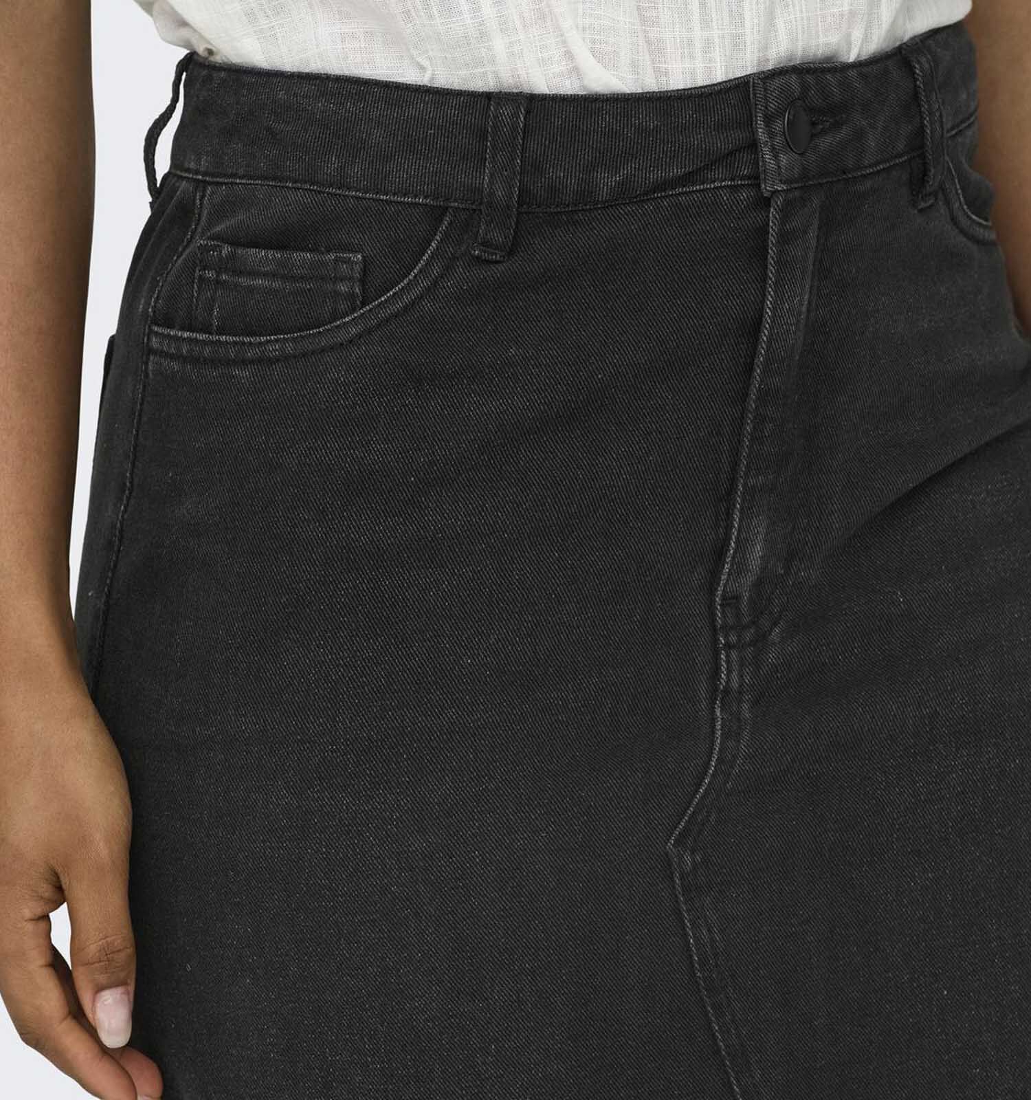JDY Bella Zwarte Jeansrok Dames Rokken Online op TORFS.BE