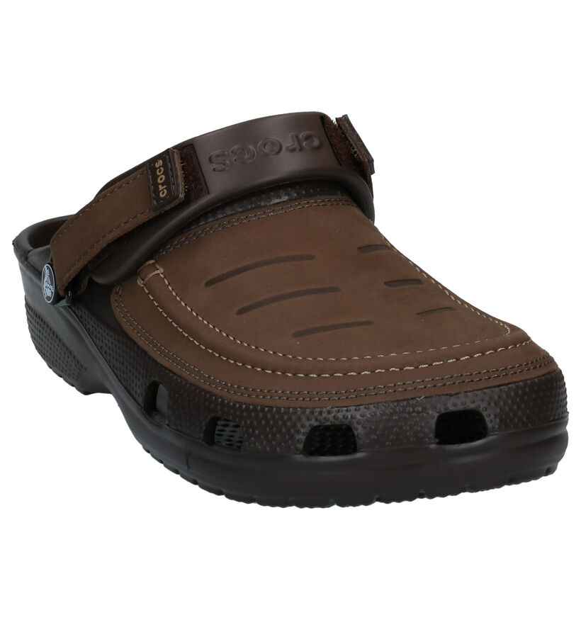 Crocs Yukon Vista Nu-pieds en Brun en nubuck (270738)