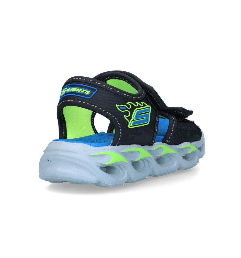 Skechers S Lights Blauwe Sandalen voor jongens (323339)