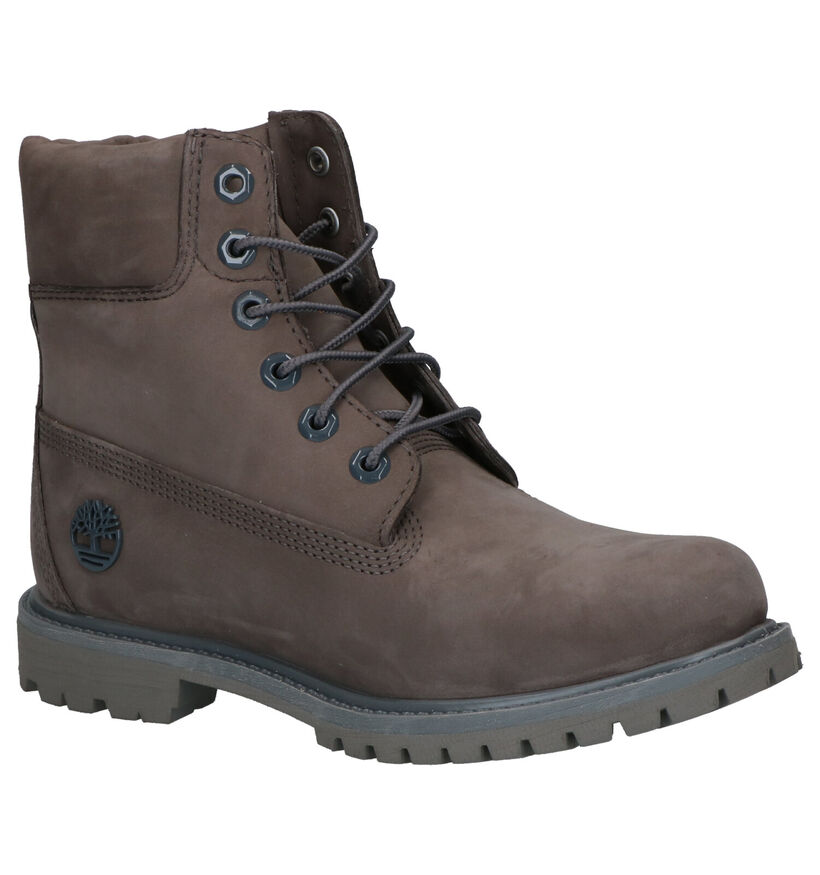 Timberland 6 Inch Premium Bottines en Marron pour femmes (294344) - pour semelles orthopédiques