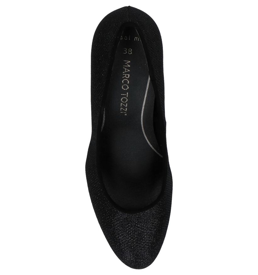 Marco Tozzi Escarpins classique en Noir en textile (222082)