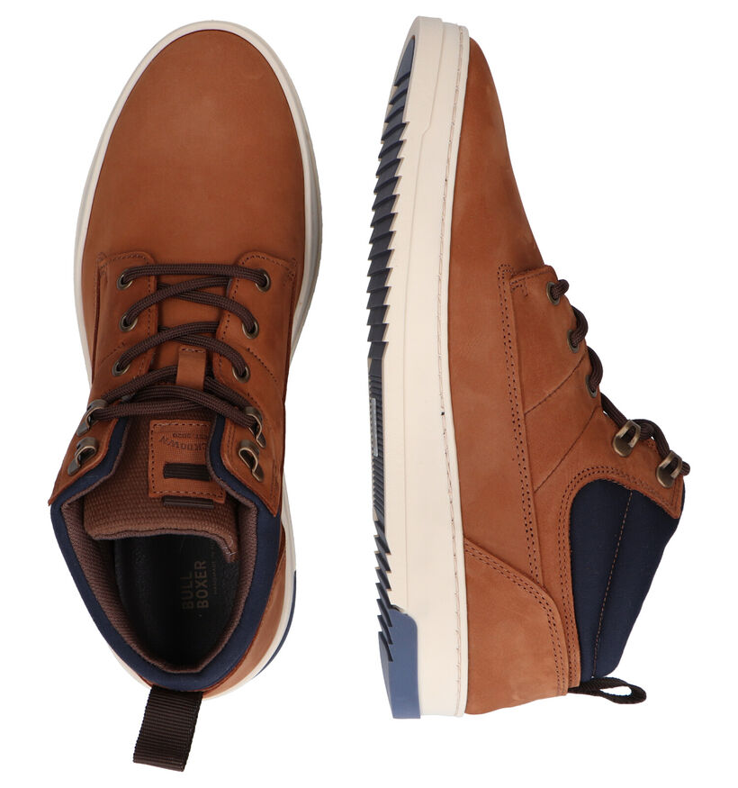 Bullboxer Grijze Hoge Schoenen voor heren (313084) - geschikt voor steunzolen