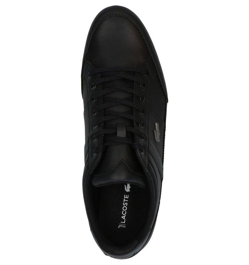 Lacoste Chaymon Chaussures à lacets en Noir en cuir (286855)