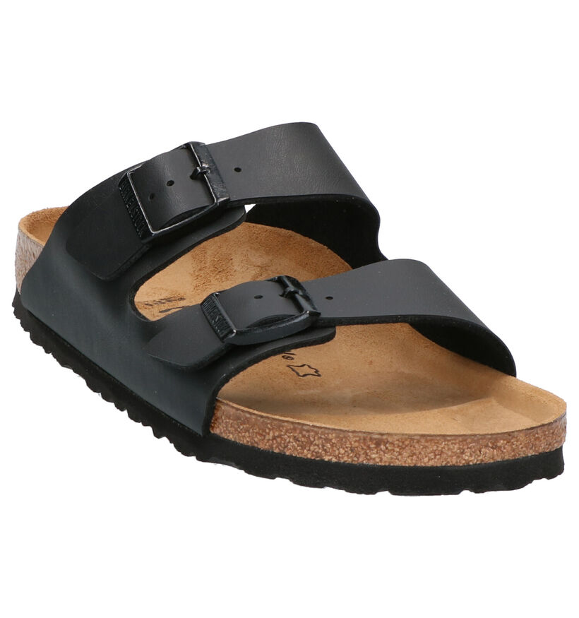 Birkenstock Arizona Nu-pieds en Noir pour hommes (213368)