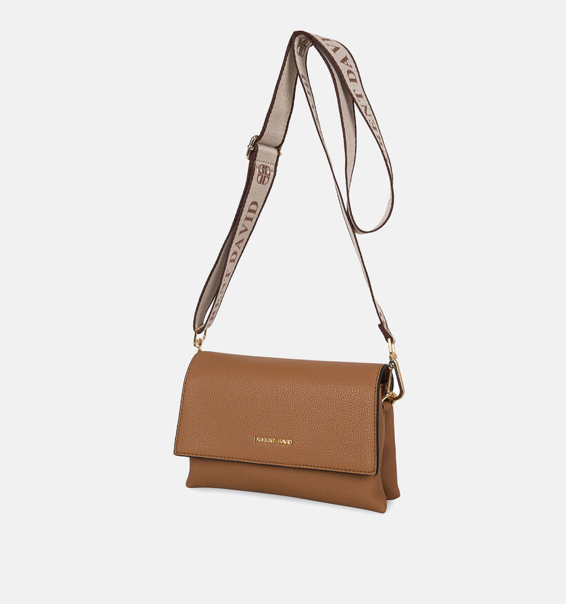 Laurent David Estée 746 Sac porté croisé en Cognac pour femmes (356762)