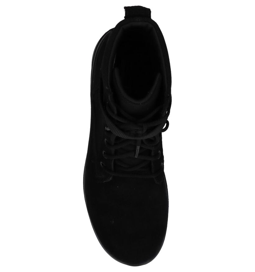 Skechers Bottillons en Noir en textile (225933)