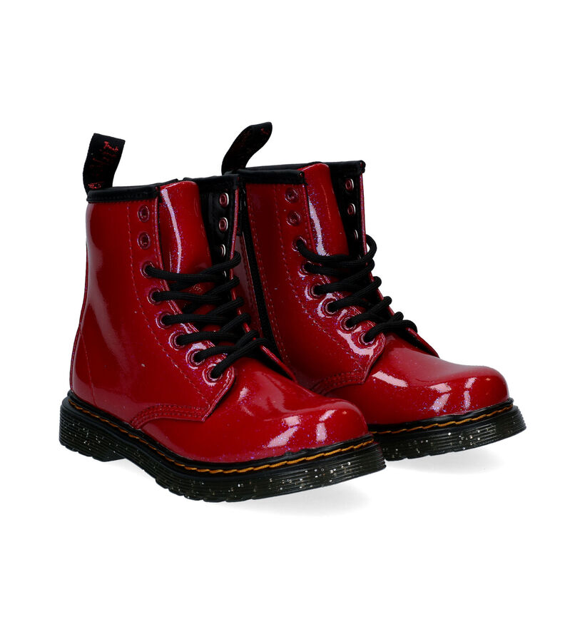 Dr. Martens 1460 Zilveren Boots in leer (294397)