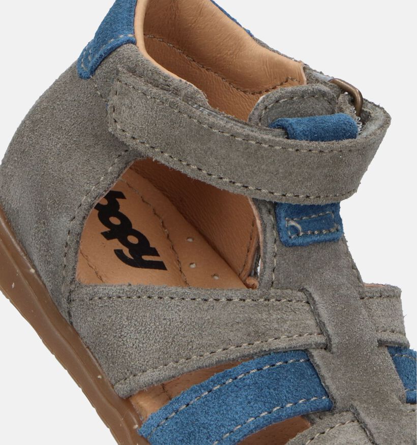 Bopy Ranoc Spe Sandales en Vert Kaki pour garçons (340960)