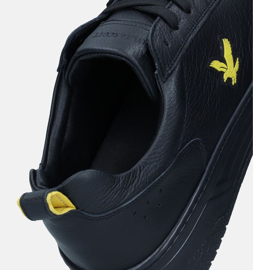 Lyle & Scott Zwarte Veterschoenen voor heren (348700) - geschikt voor steunzolen