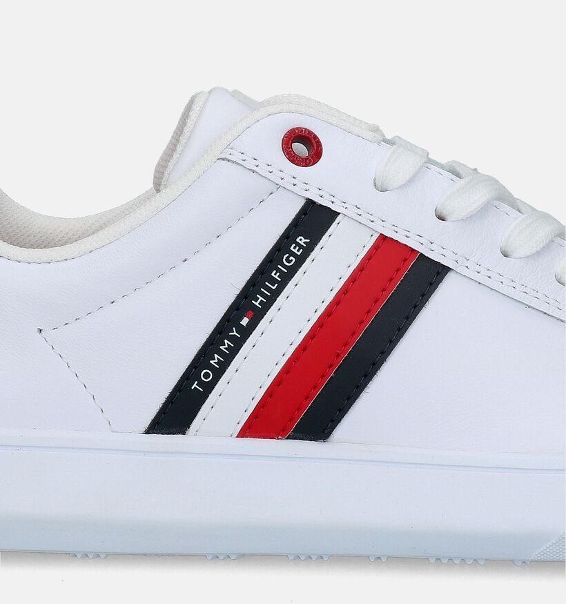 Tommy Hilfiger Essential Chaussures à lacets en Blanc pour hommes (326181) - pour semelles orthopédiques