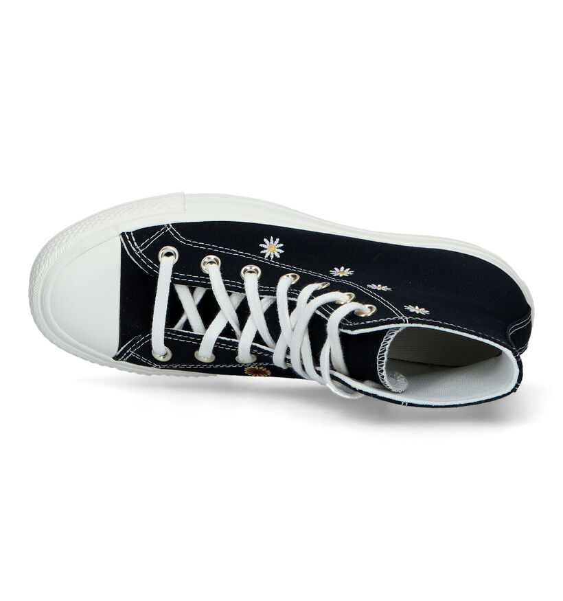 Baskets mode femme Converse chuck taylor all star lift noir