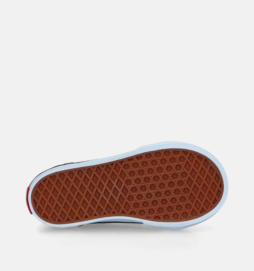 Vans Old Skool Baskets pour bébé en Noir pour filles, garçons (351458)