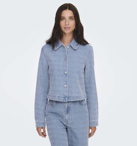 JDY Nico Rinsewash Lichtblauwe Jeansjas voor dames (367889)