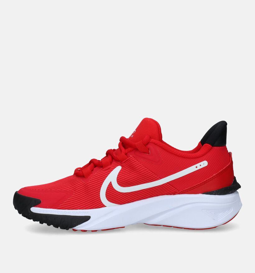 Nike Star Runner 4NN GS Baskets en Rouge pour filles, garçons (332193)