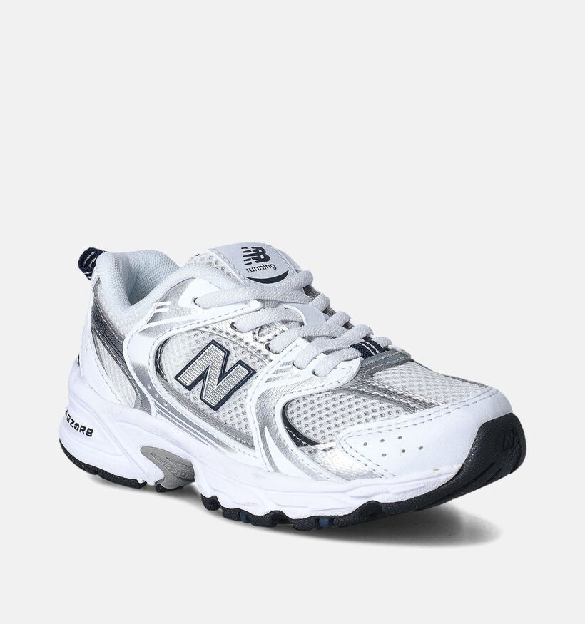 New Balance PZ530 Baskets basses en Blanc pour filles (353450) - pour semelles orthopédiques