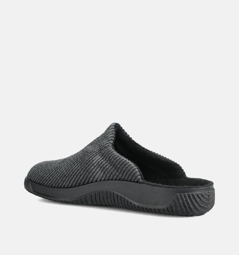 Rohde Zwarte Pantoffels voor heren (379280)