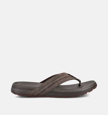 Skechers Slippers Zwart/Choc/Bruin