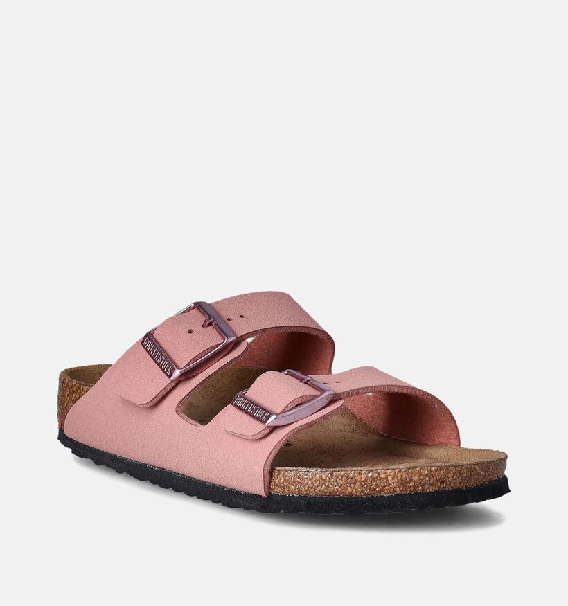 Birkenstock Arizona Nu-pieds en Blanc pour filles (352240)