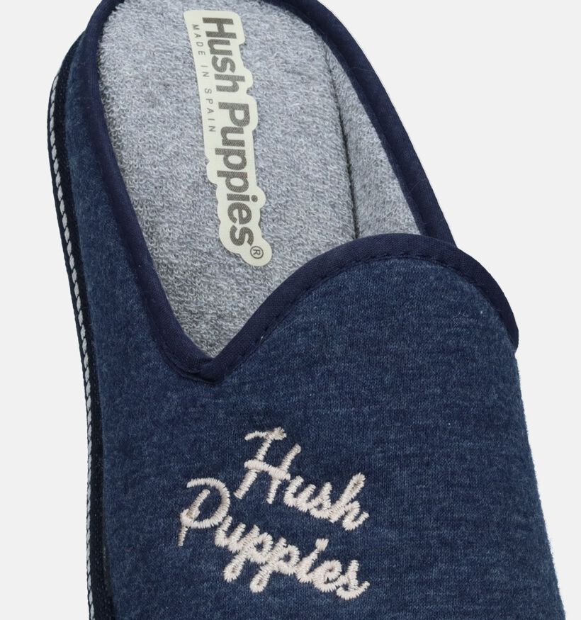 Hush Puppies Curva Pantoufles en Bleu pour femmes (340754)