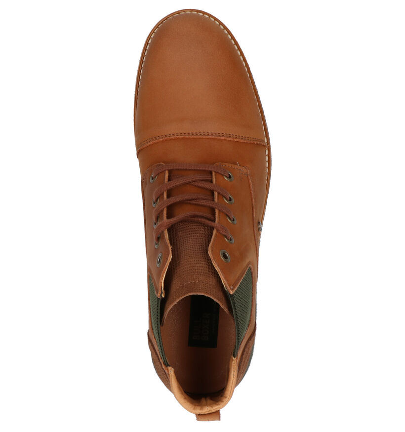 Bullboxer Chaussures hautes en Cognac en nubuck (263560)