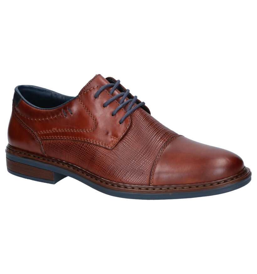 Rieker Chaussures habillées en Cognac en cuir (281728)