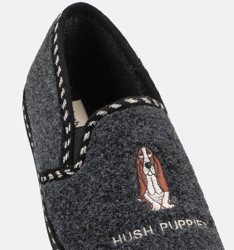 Hush Puppies Diacono Grijze Gesloten Pantoffels voor heren (361634)