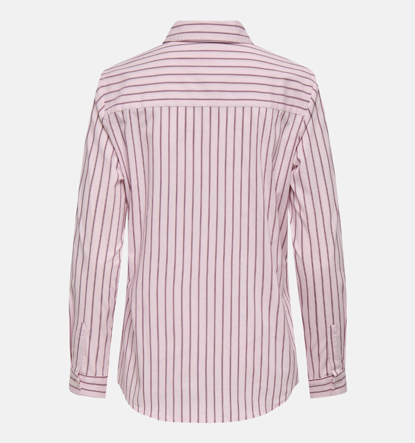 JDY Mio Roze/Witte Gestreept Hemd voor dames (367903)