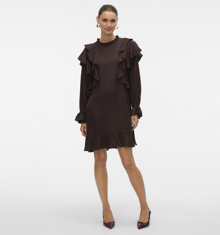 Vero Moda Kleedjes Bruin