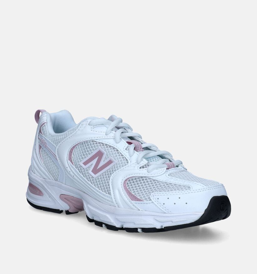 New Balance U 530 Baskets en Blanc pour femmes (349721) - pour semelles orthopédiques