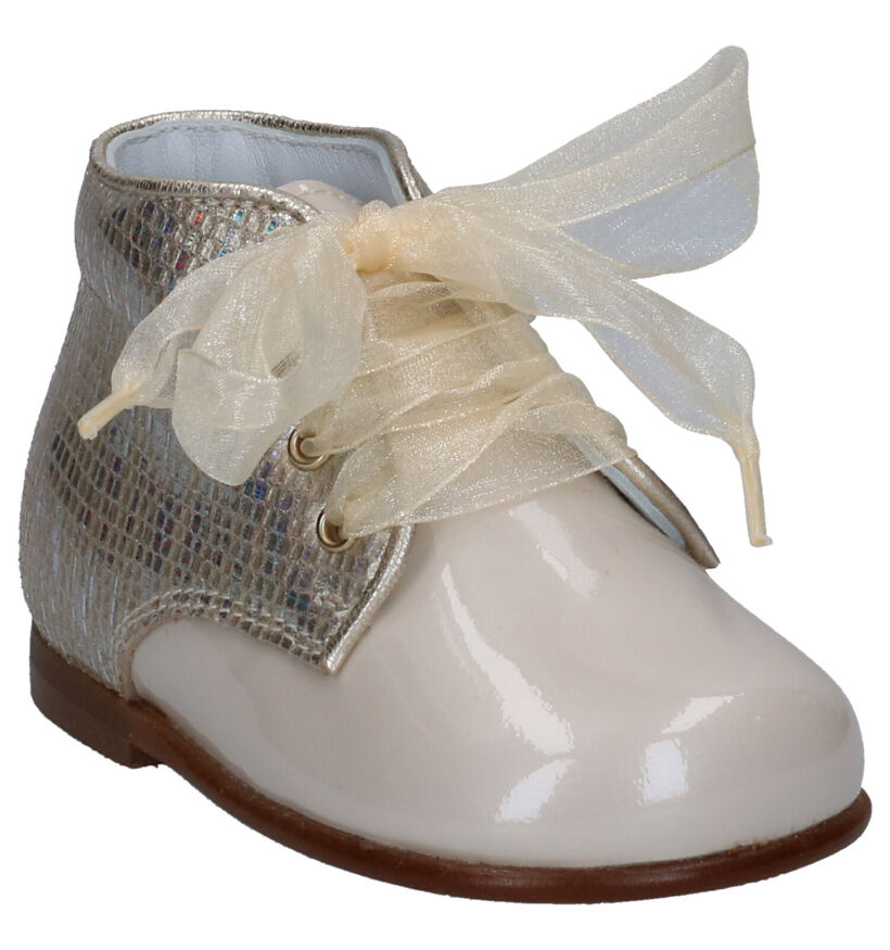 Beberlis Chaussures pour bébé en Beige clair en cuir (271459)