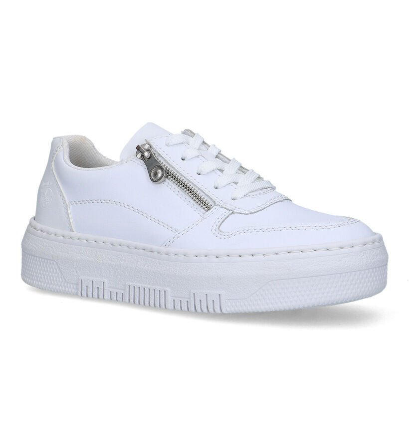 Rieker Witte Sneakers voor dames (320331)