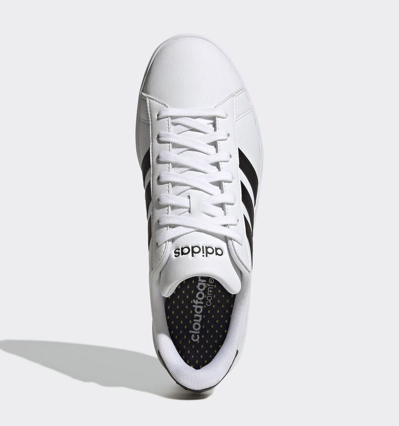 adidas Grand Court 2.0 Baskets en Blanc pour hommes (356984) - pour semelles orthopédiques