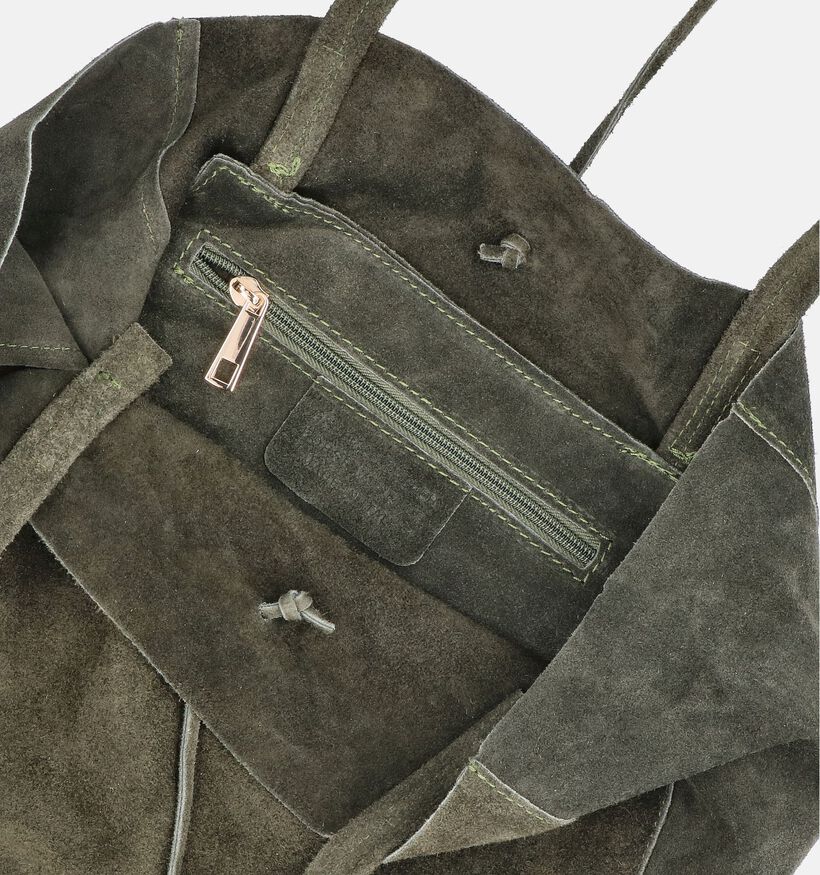 Via Limone Kaki Schoudertas voor dames (360526)
