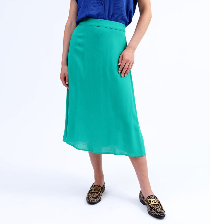 Pieces Krissie Groene Midi rok voor dames (335723)