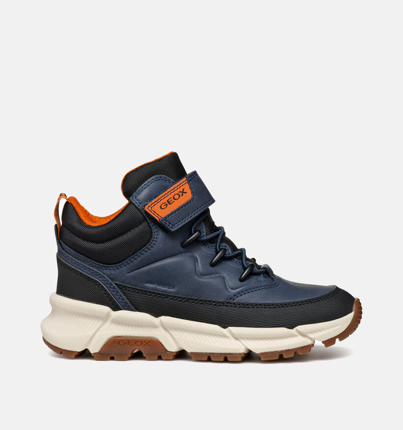 Geox Chaussures hautes en Bleu pour garçons (361815) - pour semelles orthopédiques