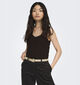 JDY Nanna Donkerbruine Top voor dames (367894)
