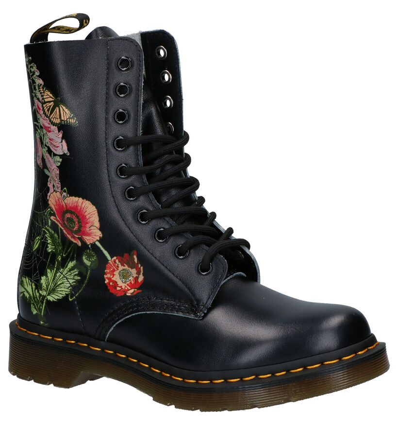 Dr. Martens 1490 WB Zwarte Boots in leer (253433)