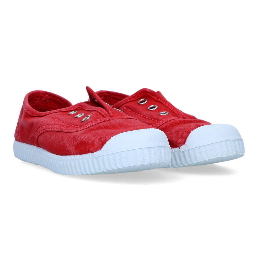 Cienta Slip-ons en Bleu pour filles, garçons (324049) - pour semelles orthopédiques