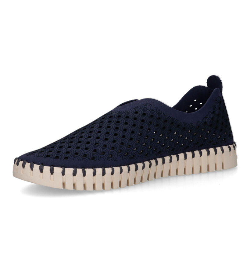 Ilse Jacobsen Tulip Chaussures à enfiler en Bleu pour femmes (340287) - pour semelles orthopédiques