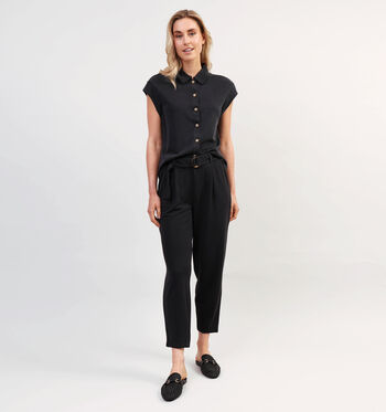 Expresso Broeken Zwart