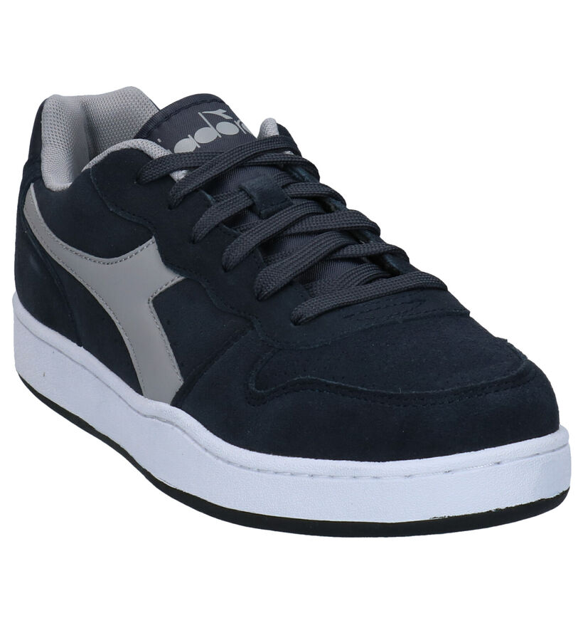 Diadora Baskets basses en Bleu foncé en nubuck (277673)